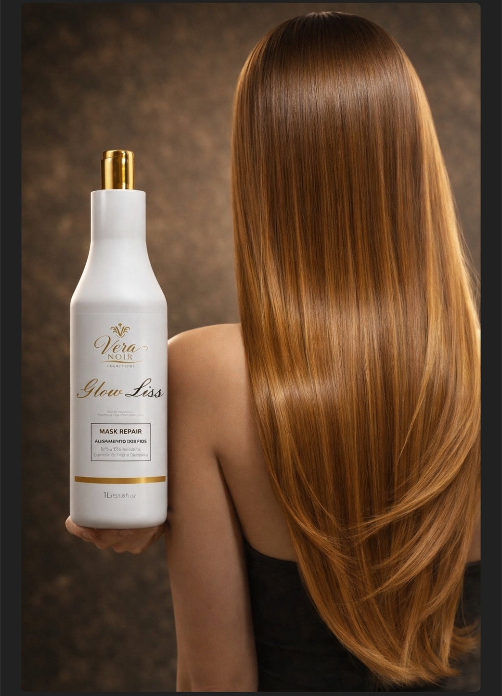 Vera Noir Glow Liss – Progressiva Orgânica Premium Sem Formol